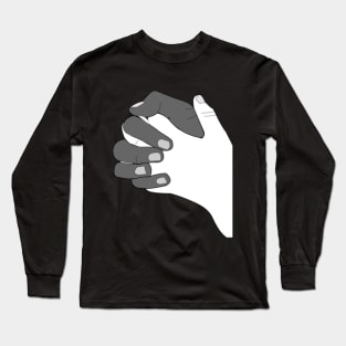 HOLD HAND Long Sleeve T-Shirt